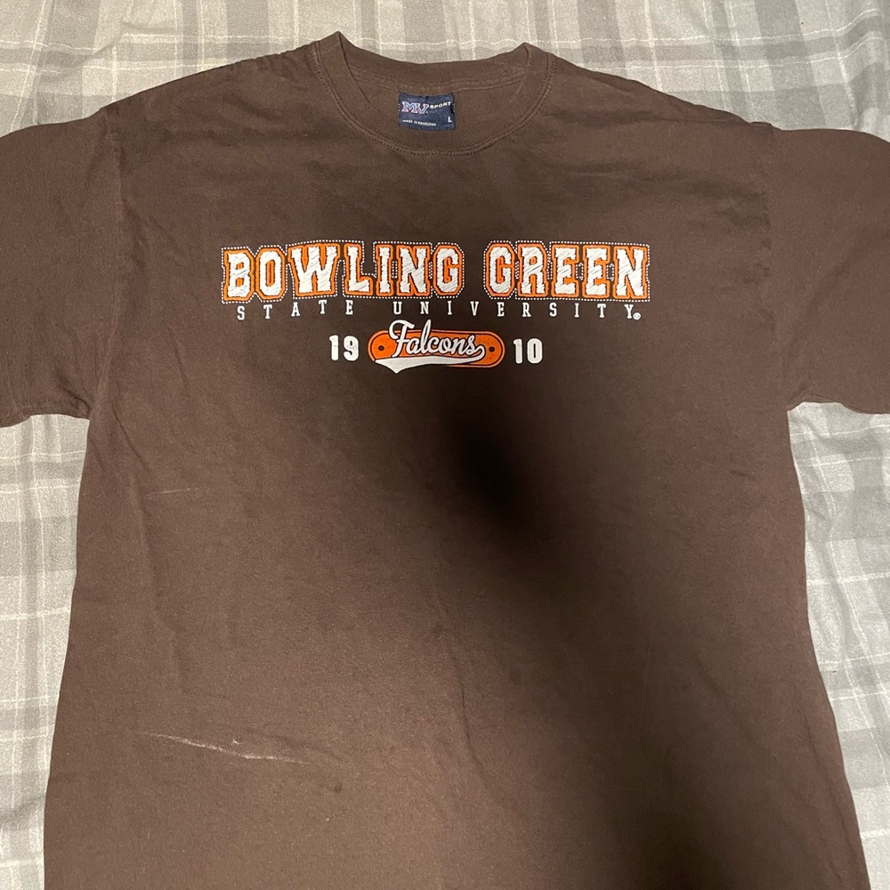BGSU BOWLING GREEN State University  FALCONS   T-Shirt L